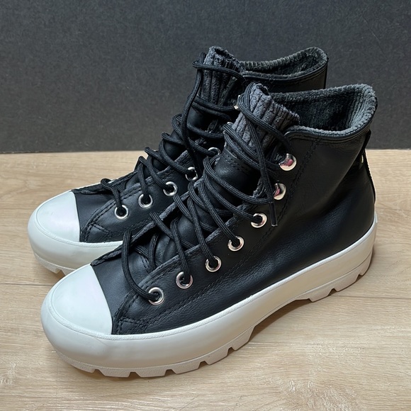 CONVERSE Gore-Tex Waterproof Lugged High Top Womens Size 6 1/2 US - Picture 4 of 8